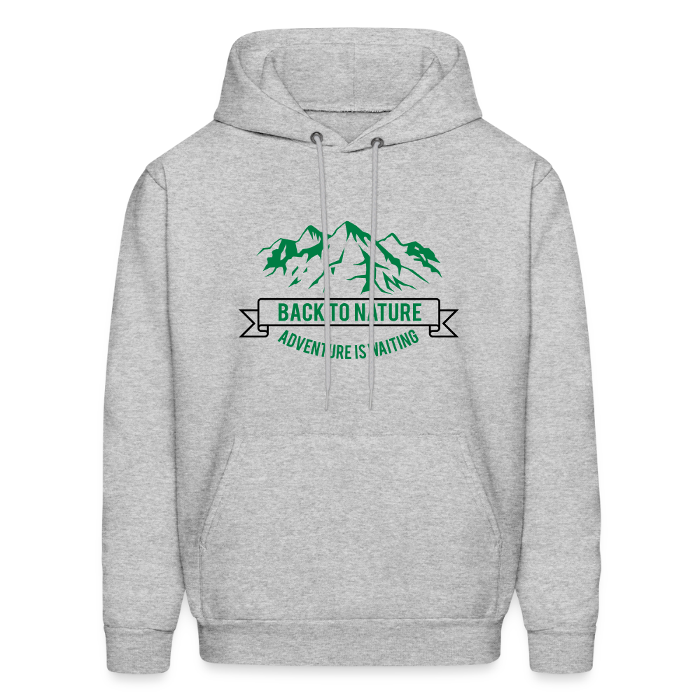 Men's Hoodie - heather gray