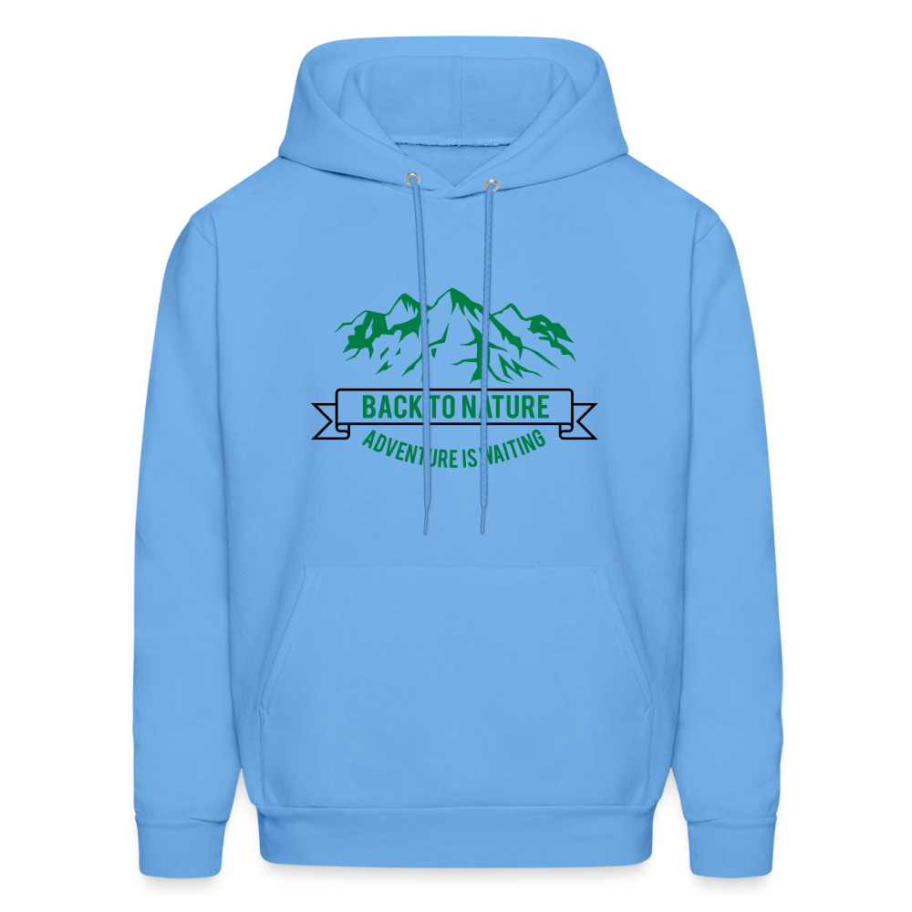 Men's Hoodie - carolina blue