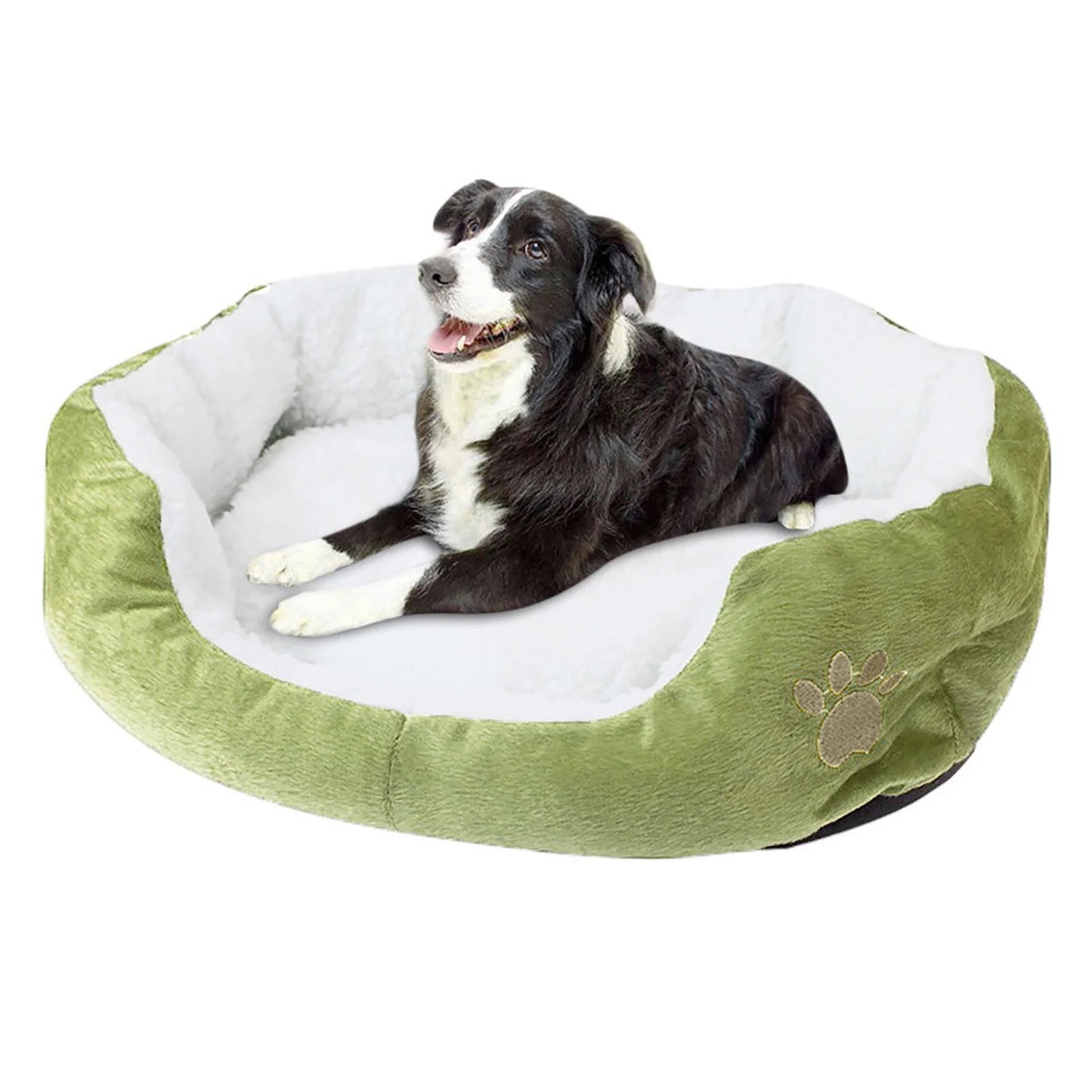 EWASWON Dog Bed for Large Dogs,Cozy Calming Pet Bed for Dogs & Cats: Self-Warming, Anti-Anxiety, Non-Slip and Machine Washable - Perfect for Home, Indoor/Outdoor Use