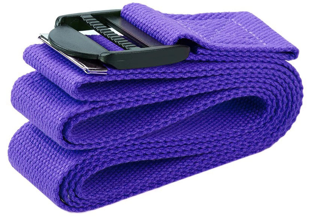 Everyday Essentials Go Yoga 7-Piece Set - Include Yoga Mat with Carrying Strap, 2 Yoga Blocks, Yoga Mat Towel, Yoga Hand Towel, Yoga Strap and Yoga Knee Pad