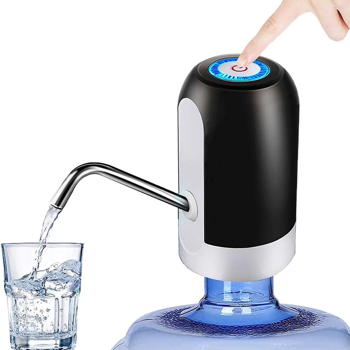 Kifunppy 5 Gallon Water Dispenser Water Bottle Pump for 5 Gallon USB Charging Automatic Water Dispenser Portable Electric Water Dispenser for 5 Gallon Bottle