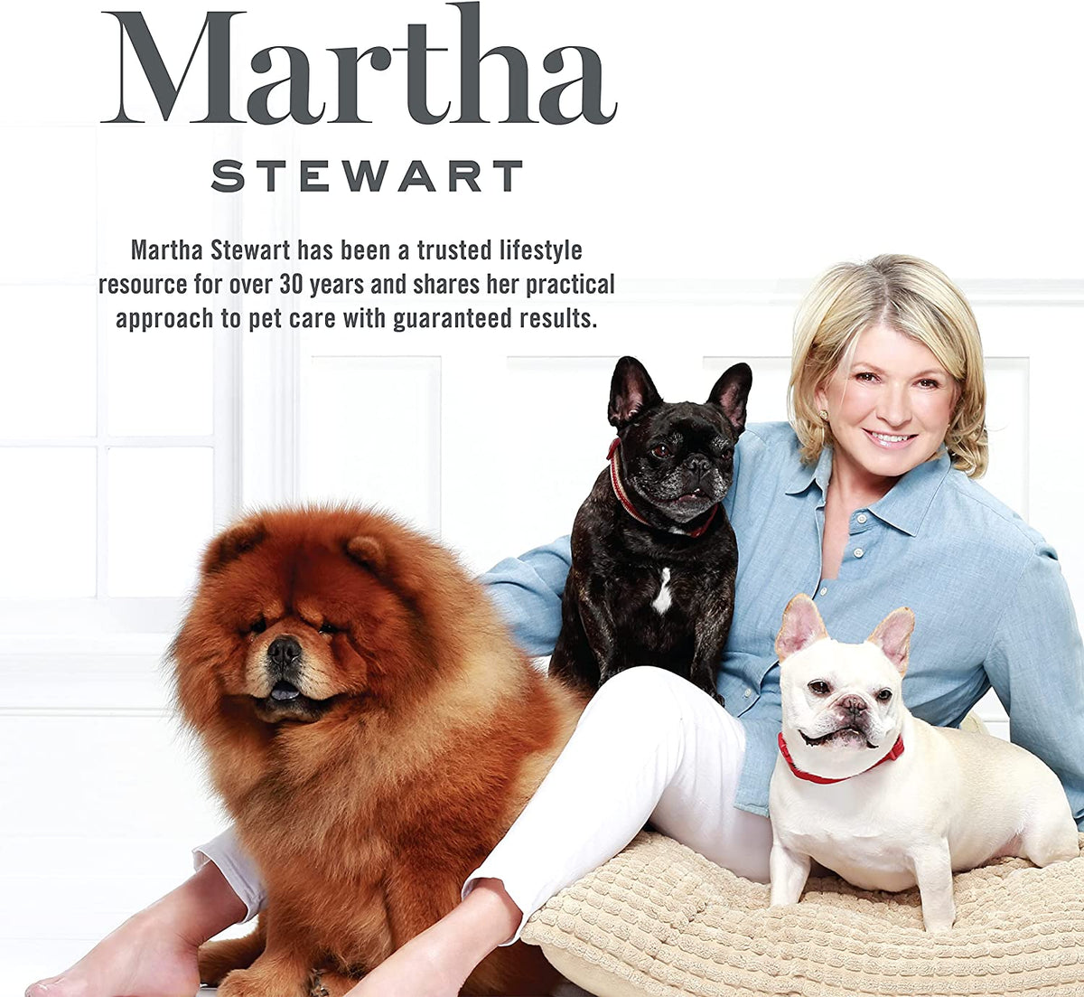 Martha Stewart for Pets Poop Waste Bags | 120 Large Unscented Doggie Bags for a Quick Cleanup | Tear-Resistant Dog Waste Bags, Great for Dog Walking Everyday Use | 8 Rolls